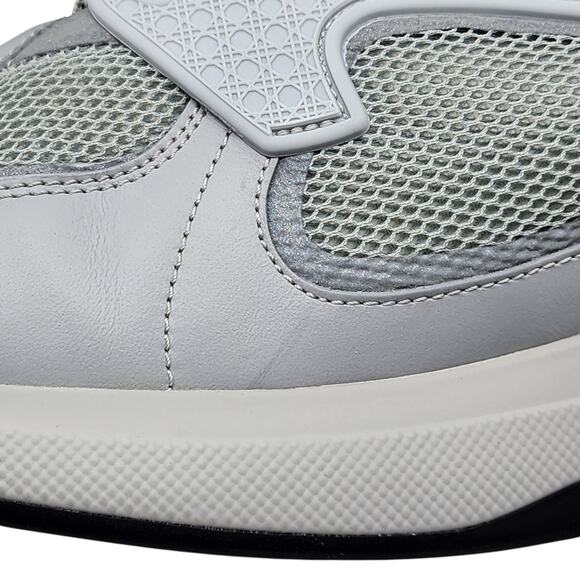 Dior B24 Sneakers - Mesh and Leather - Gray 47.5 14.5 $1250 - Picture 7 of 11